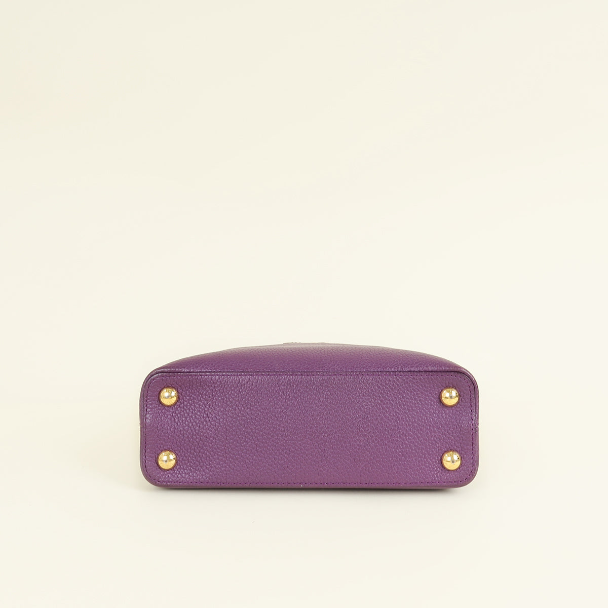 Louis Vuitton Violet Capucines BB And Python Bag