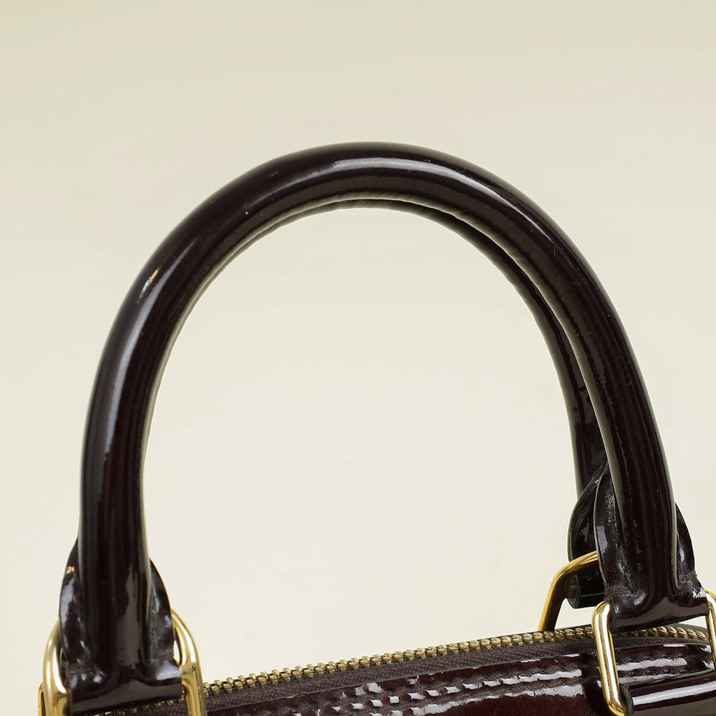 Louis Vuitton Amarante Monogram Vernis Alma BB Bag