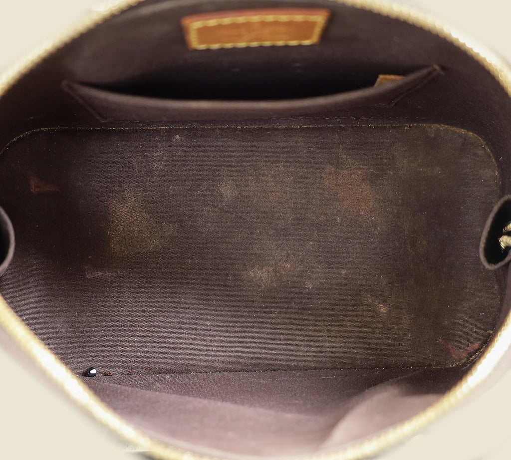 Louis Vuitton Amarante Monogram Vernis Alma BB Bag