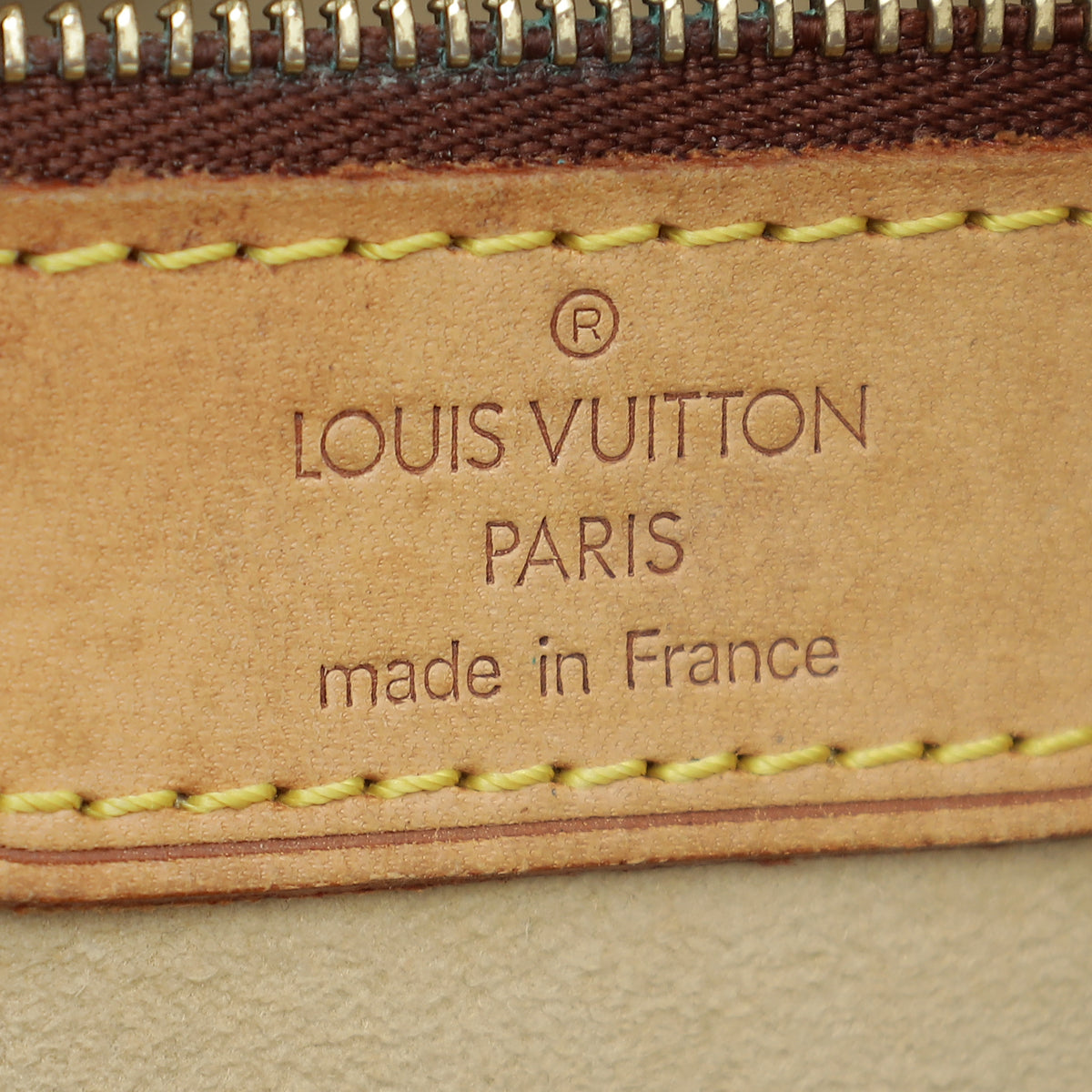 Louis Vuitton Brown Monogram Cite GM Bag