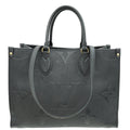 Louis Vuitton Black Monogram Empreinte Onthego MM Bag