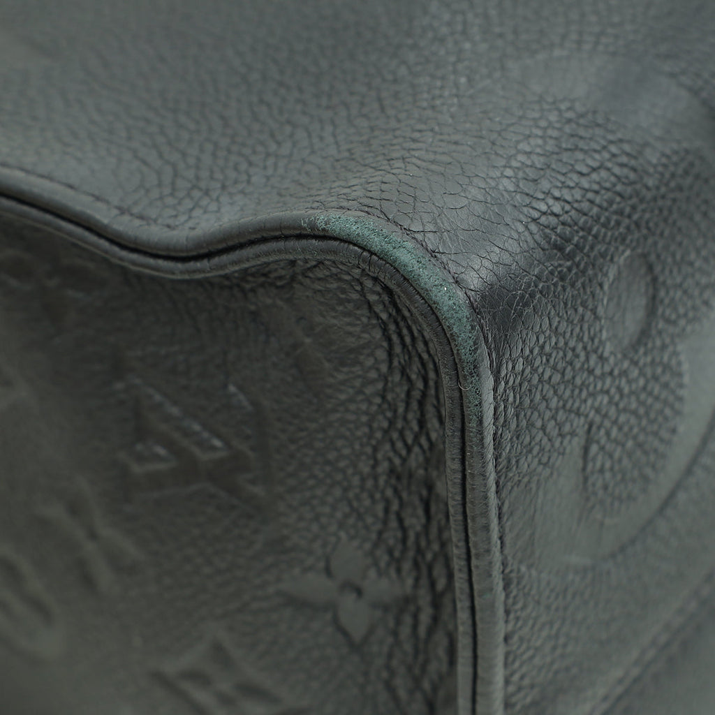 Louis Vuitton Black Monogram Empreinte Onthego MM Bag