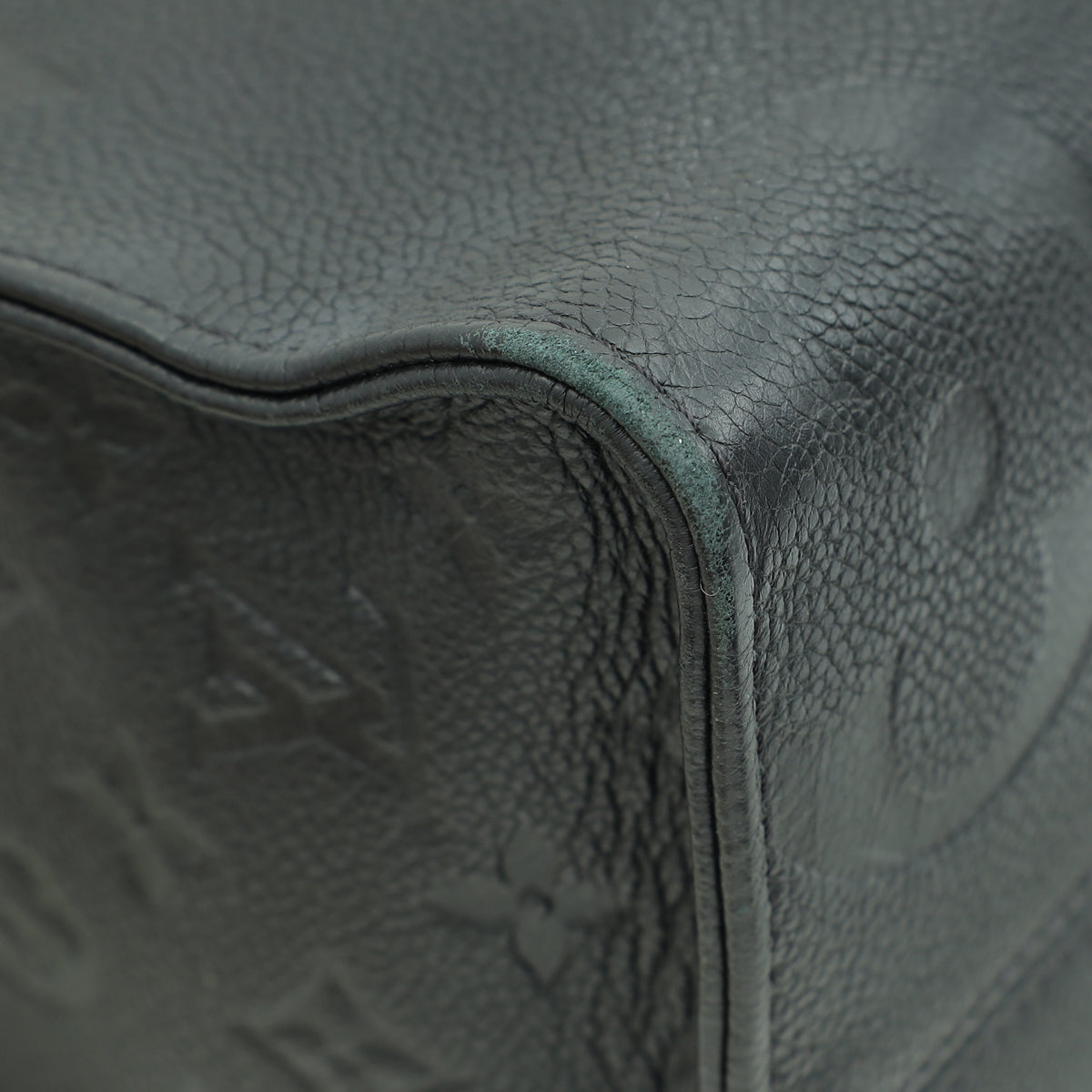 Louis Vuitton Black Monogram Empreinte Onthego MM Bag