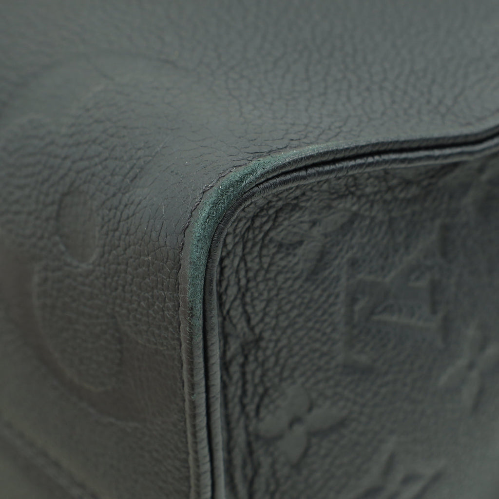 Louis Vuitton Black Monogram Empreinte Onthego MM Bag