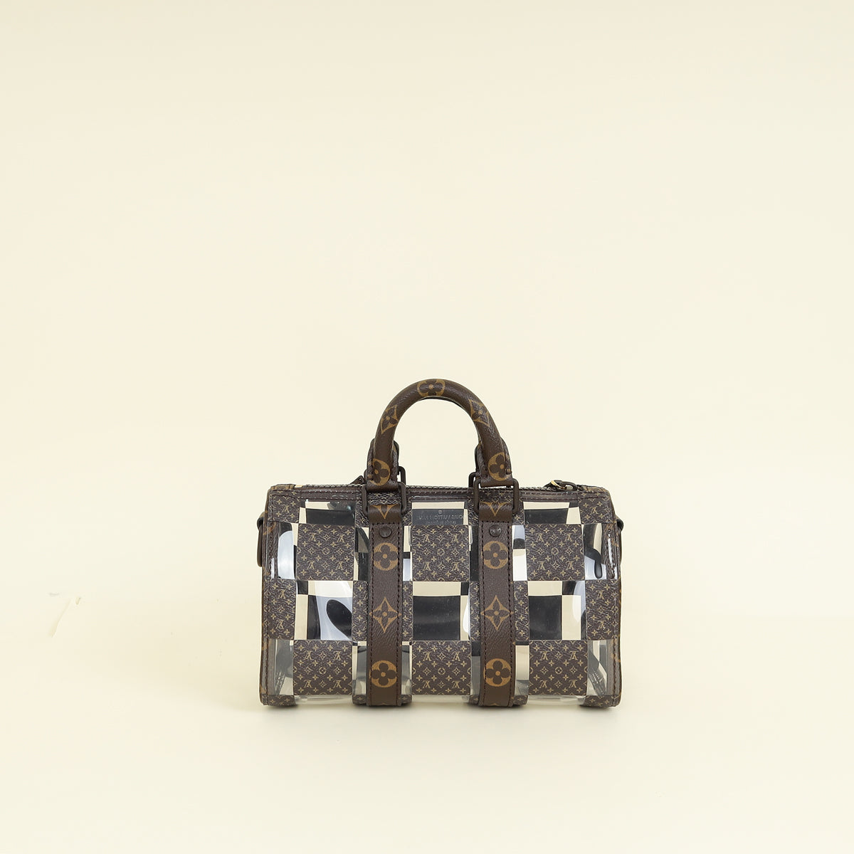 Louis Vuitton Monogram Chess Keepall 25 Bandouliere Bag
