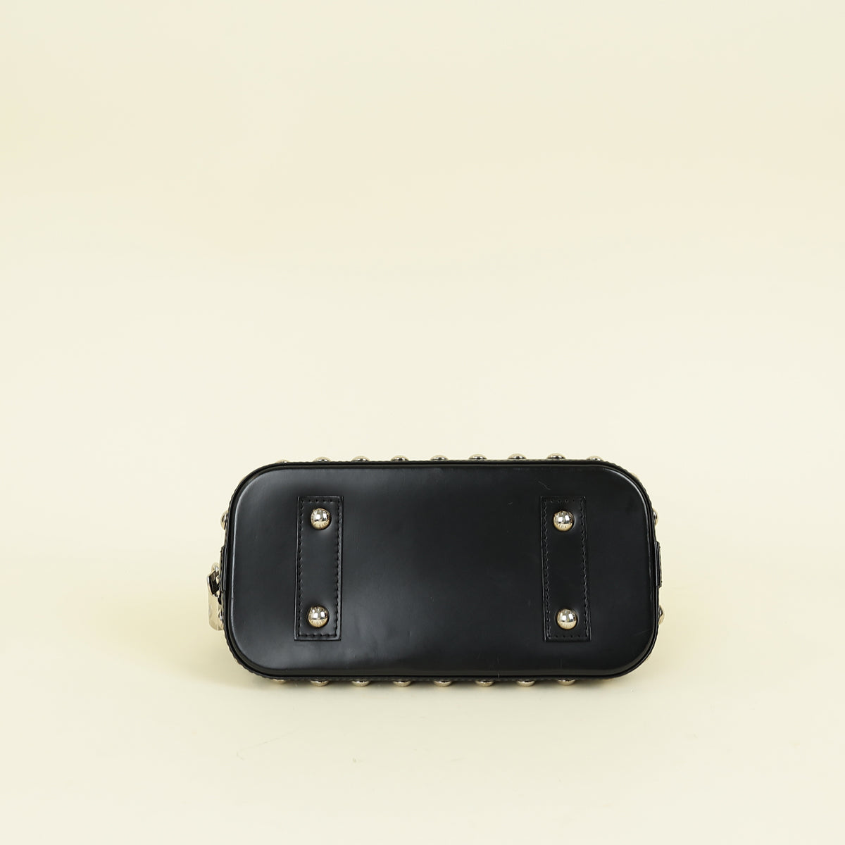 Louis Vuitton Black Chain Flower Alma BB Bag