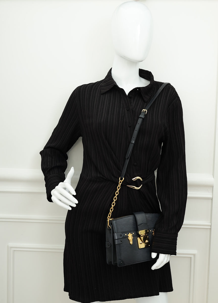 Louis Vuitton Black Trunk Bag