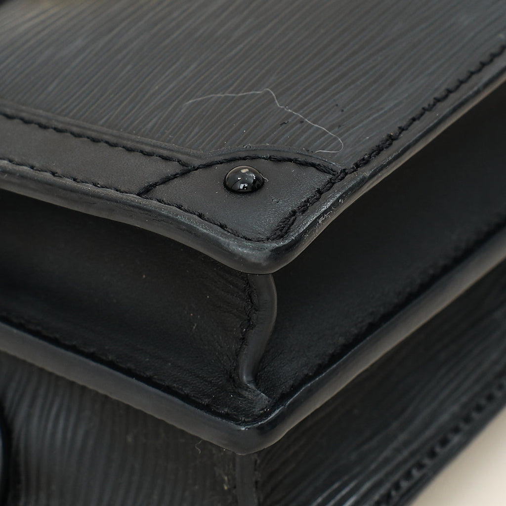 Louis Vuitton Black Trunk Bag