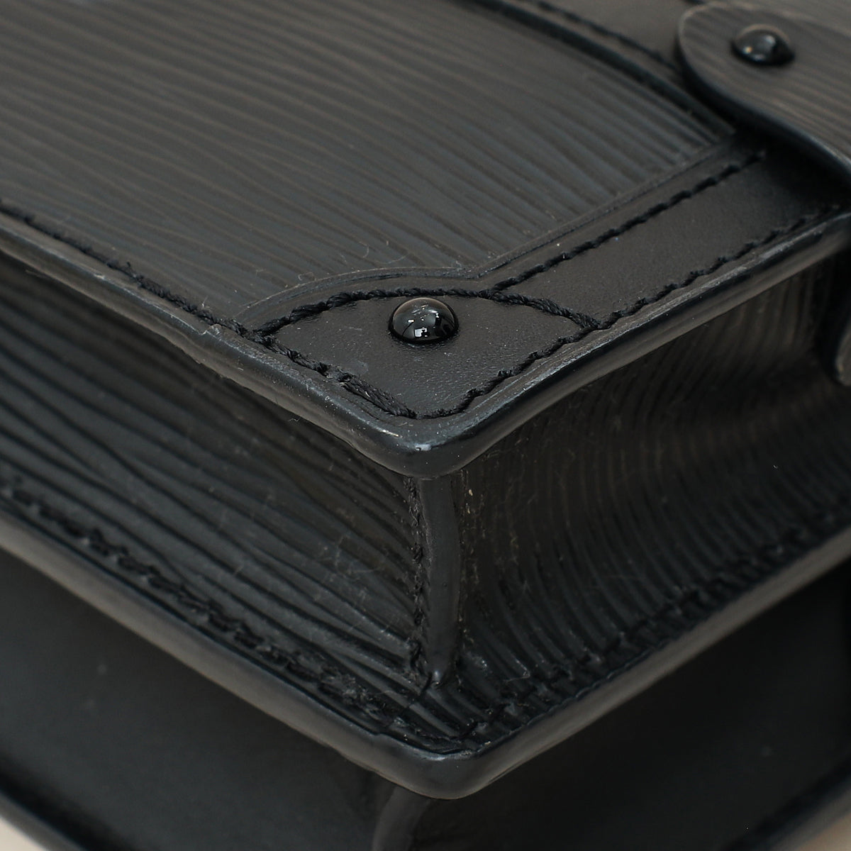 Louis Vuitton Black Trunk Bag