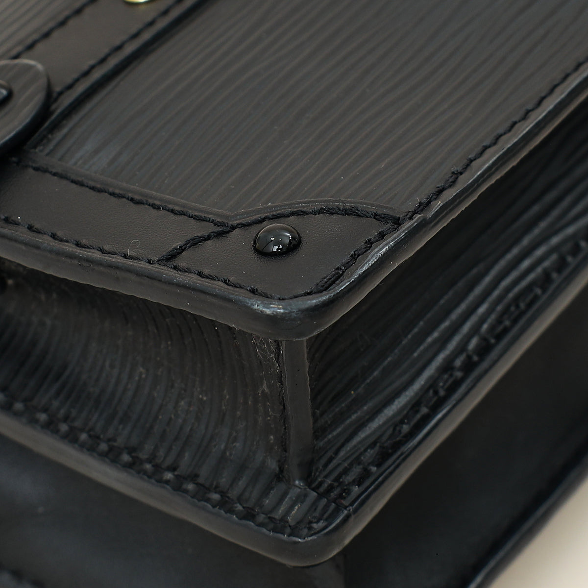 Louis Vuitton Black Trunk Bag