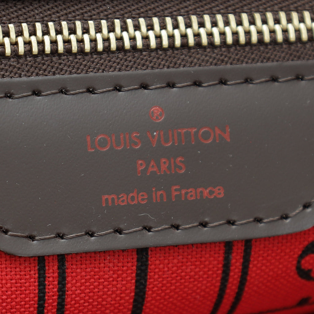 Louis Vuitton Damier Ebene Neverfull GM Bag