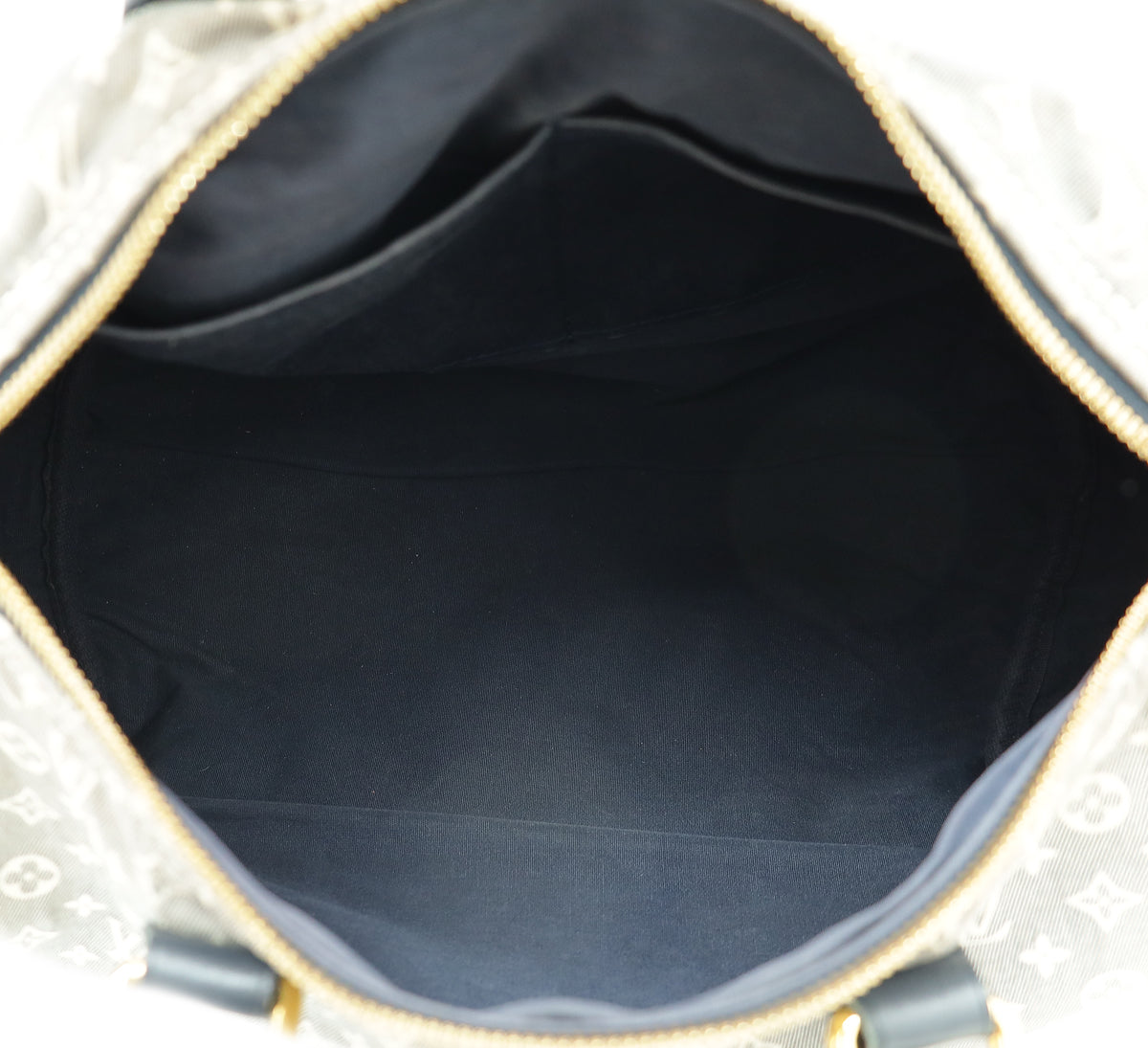 Louis Vuitton Blue Monogram Mini Lin Speedy Bandouliere 30 Bag