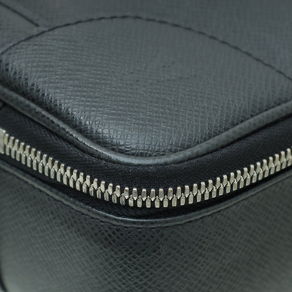 Louis Vuitton Black Taiga Odessa Briefcase