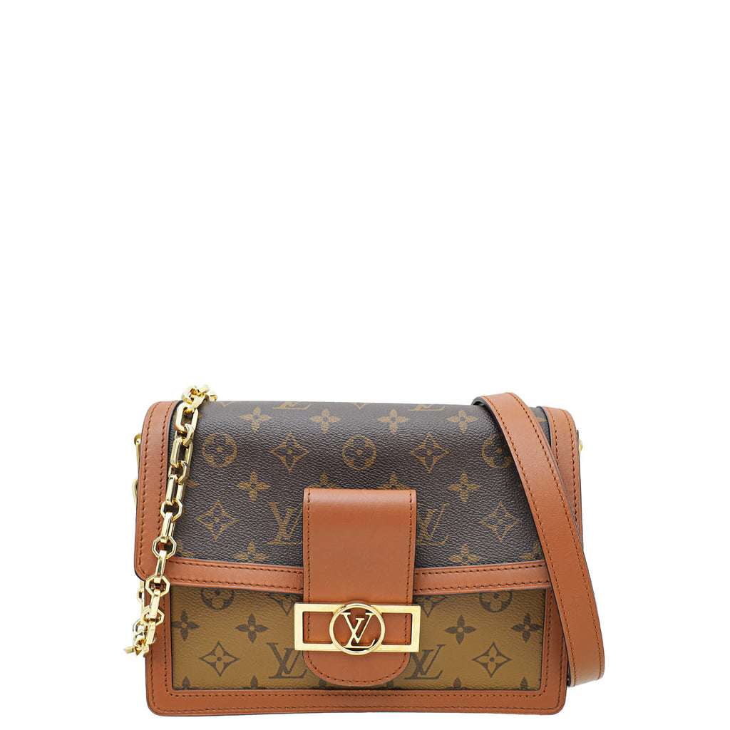 Louis Vuitton Monogram Reverse Dauphine MM Bag