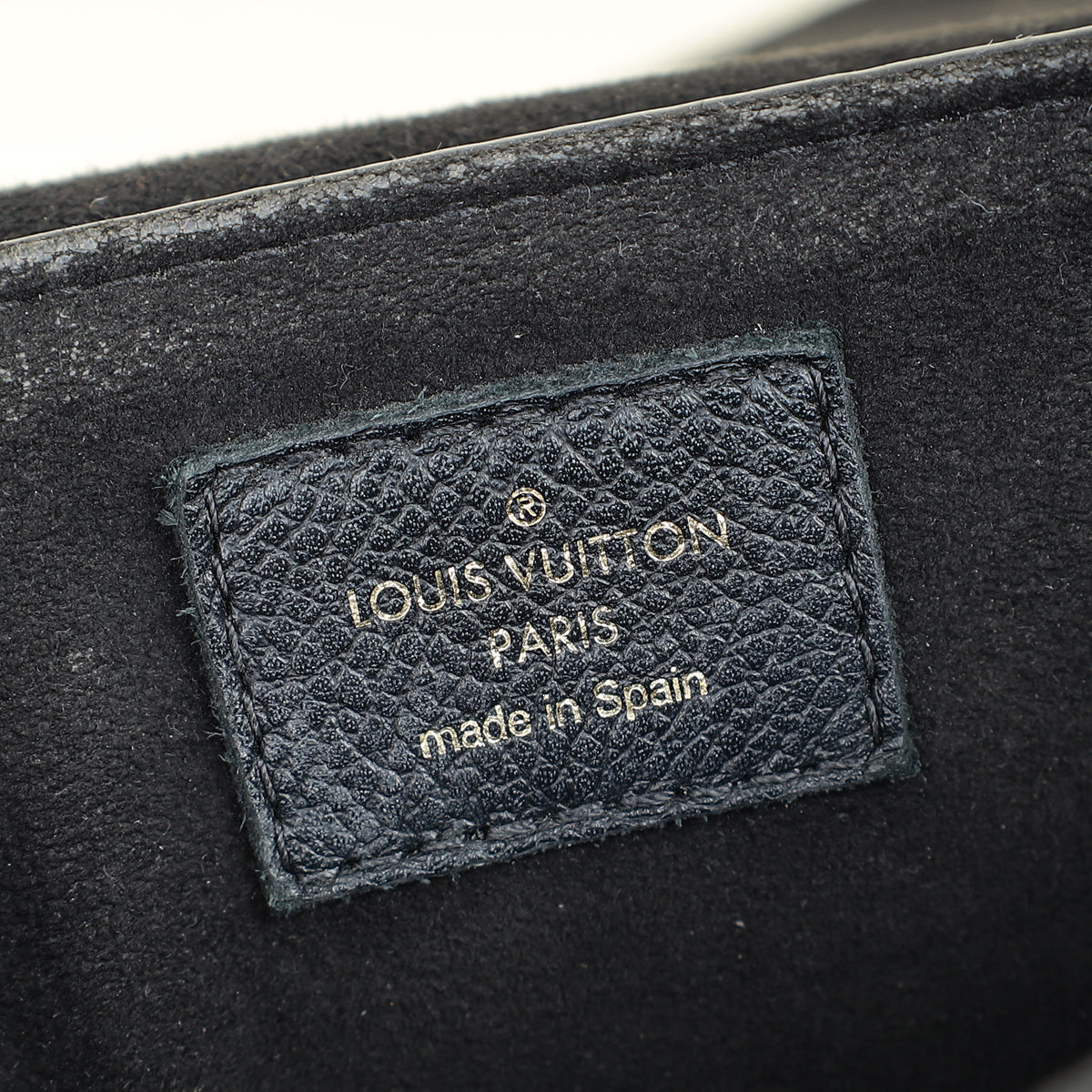 Louis Vuitton Black Monogram Empreinte Georges BB Bag