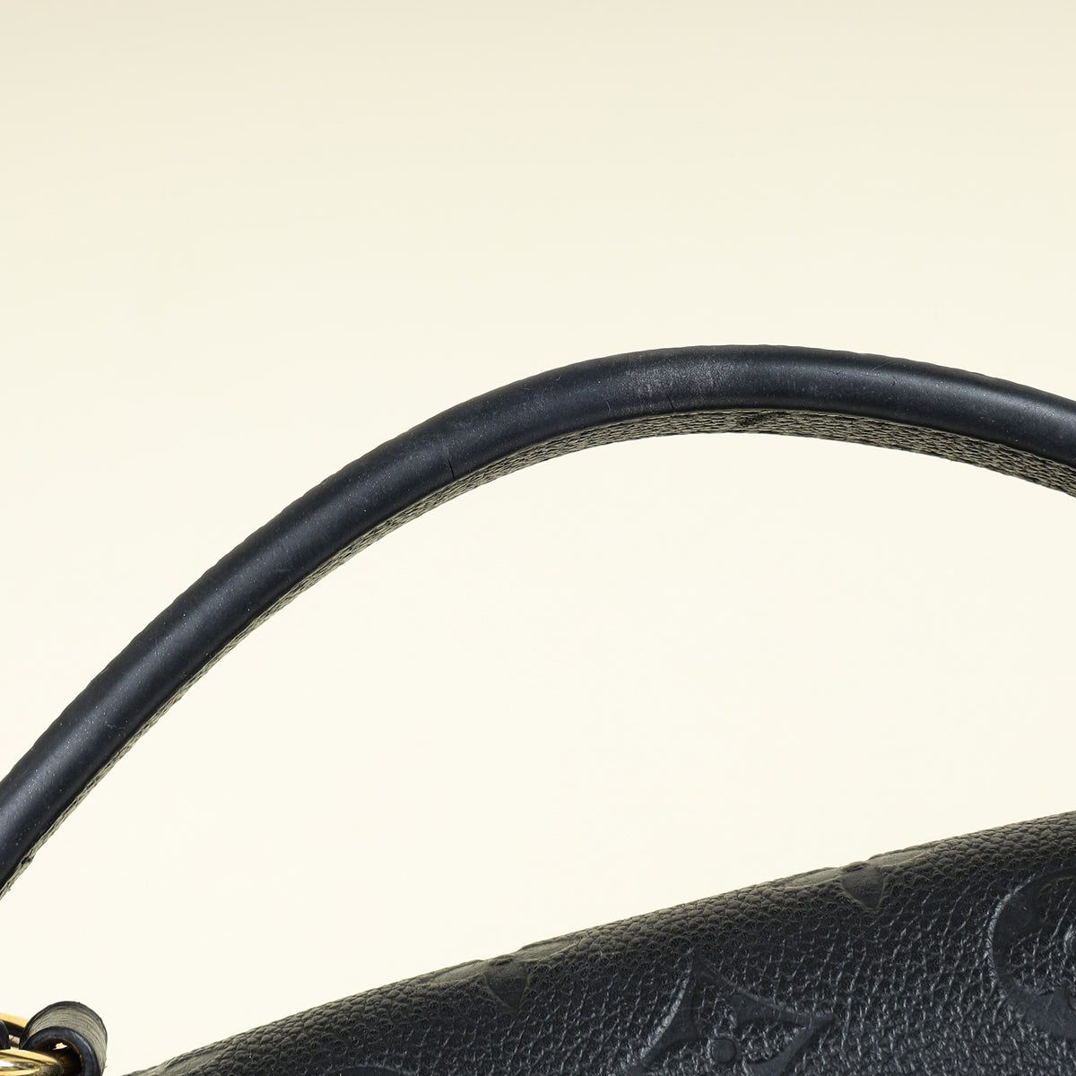 Louis Vuitton Black Monogram Empreinte Georges BB Bag