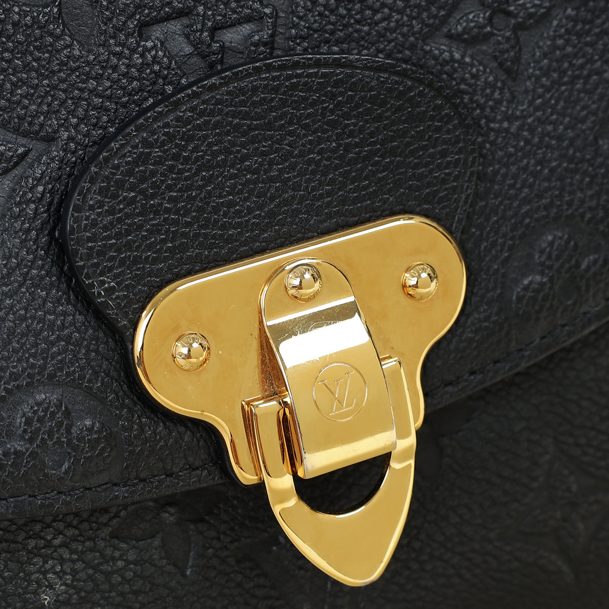 Louis Vuitton Black Monogram Empreinte Georges BB Bag
