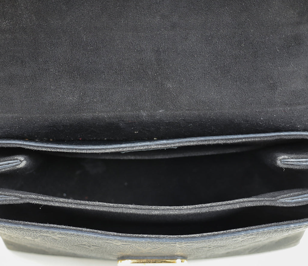 Louis Vuitton Black Monogram Empreinte Georges BB Bag