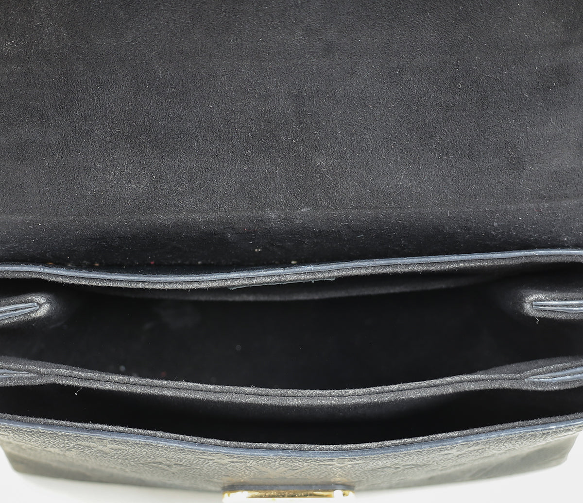 Louis Vuitton Black Monogram Empreinte Georges BB Bag