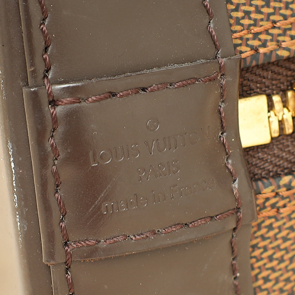 Louis Vuitton Damier Ebene Alma BB Bag