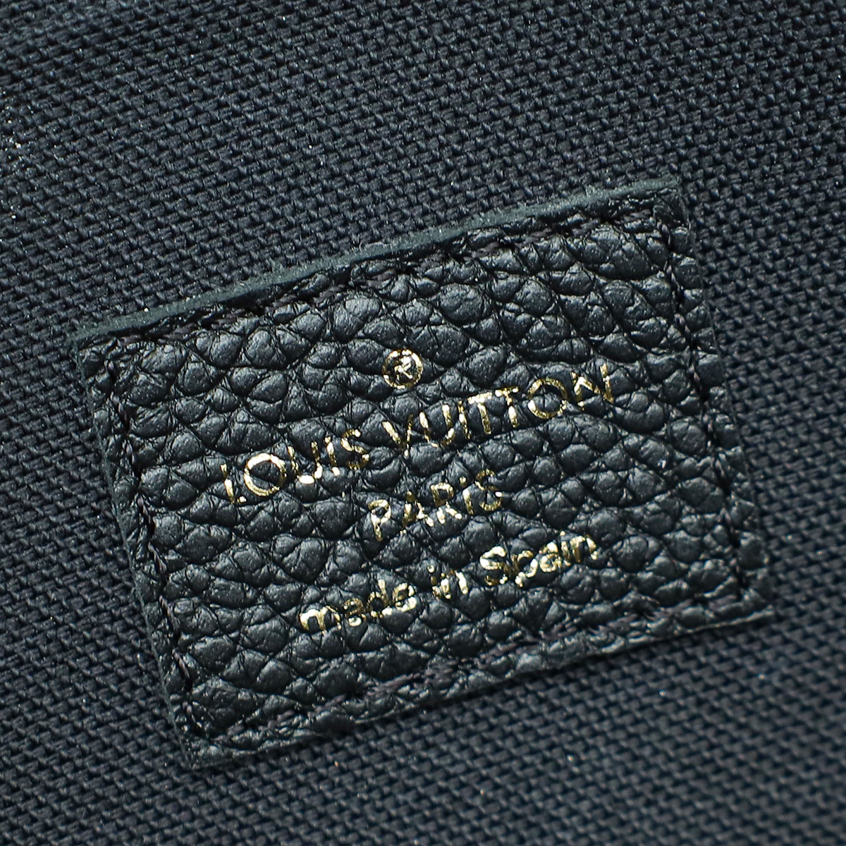 Louis Vuitton Black Monogram Empreinte Pochette Felicie