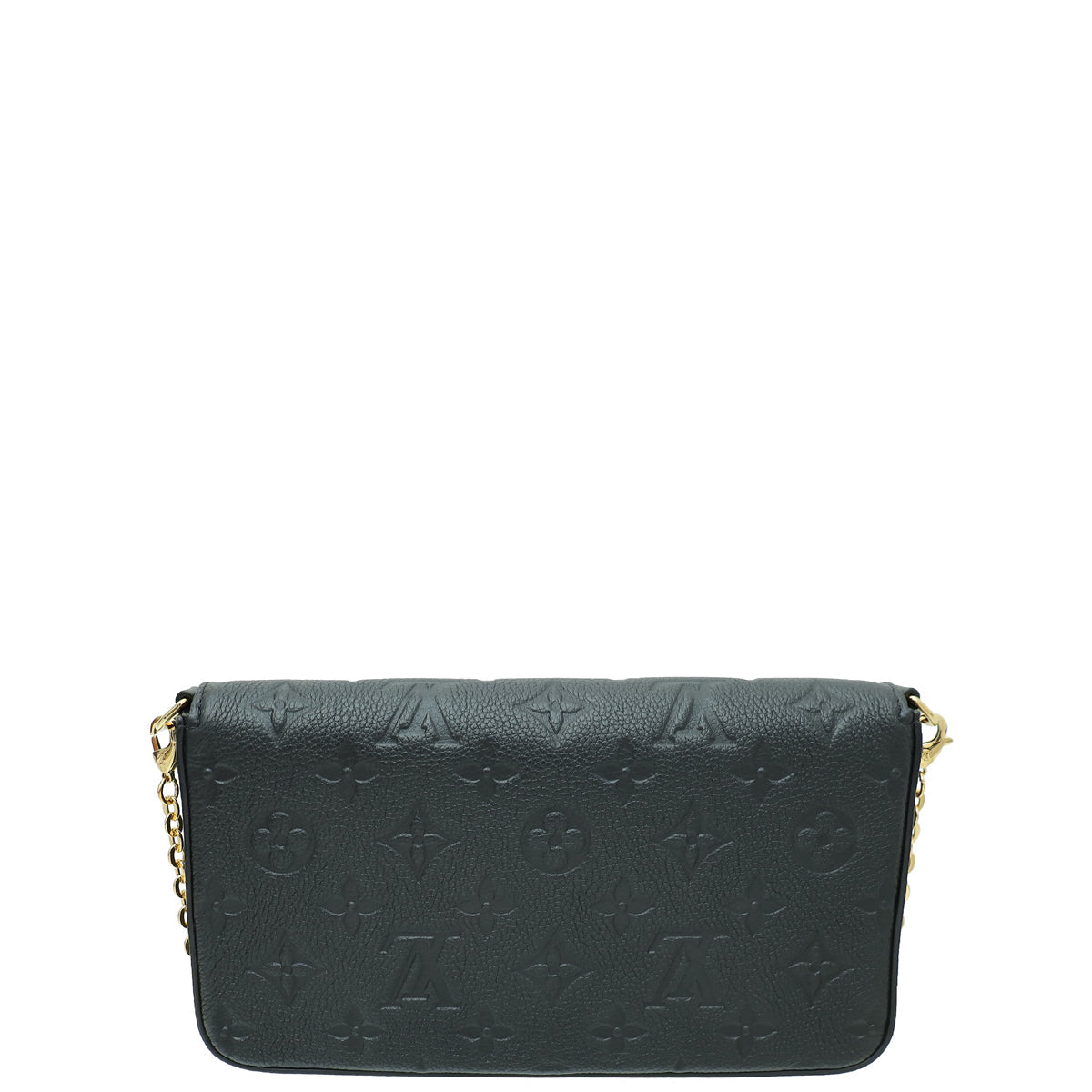 Louis Vuitton Black Monogram Empreinte Pochette Felicie