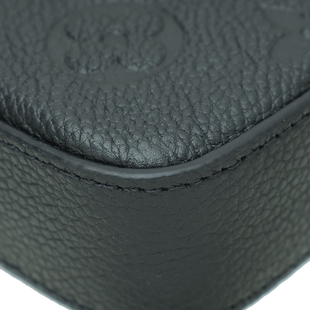 Louis Vuitton Black Monogram Empreinte Pochette Felicie