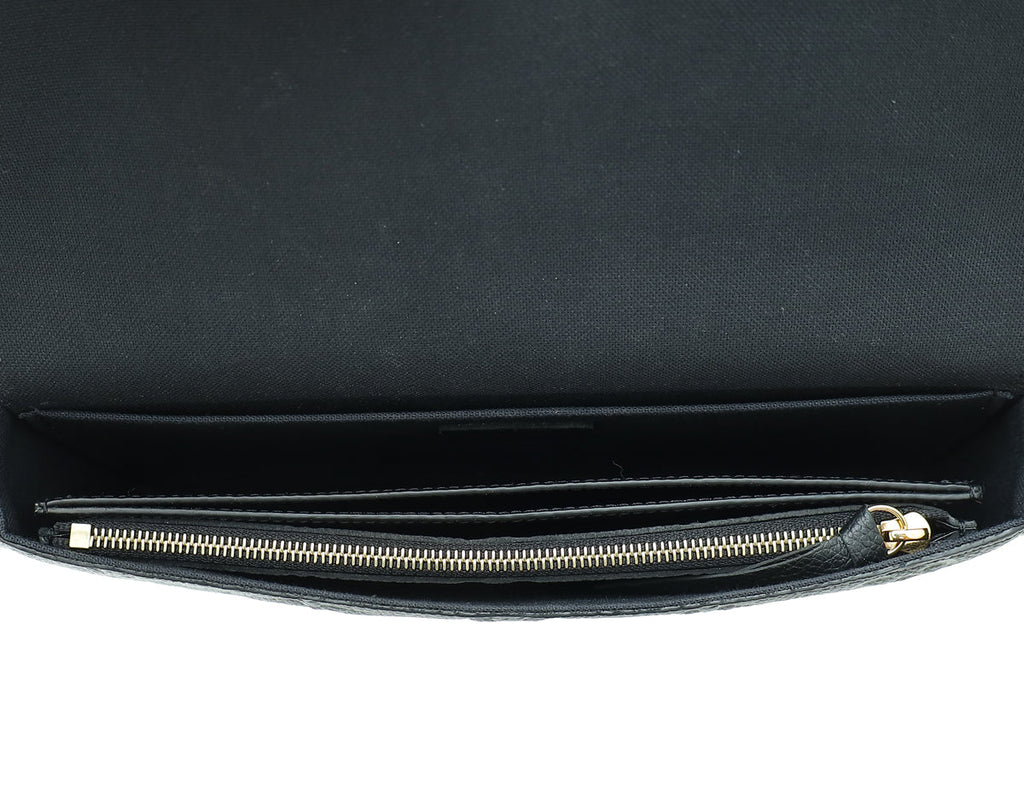 Louis Vuitton Black Monogram Empreinte Pochette Felicie