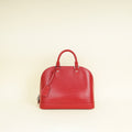 Louis Vuitton Red Alma PM Bag