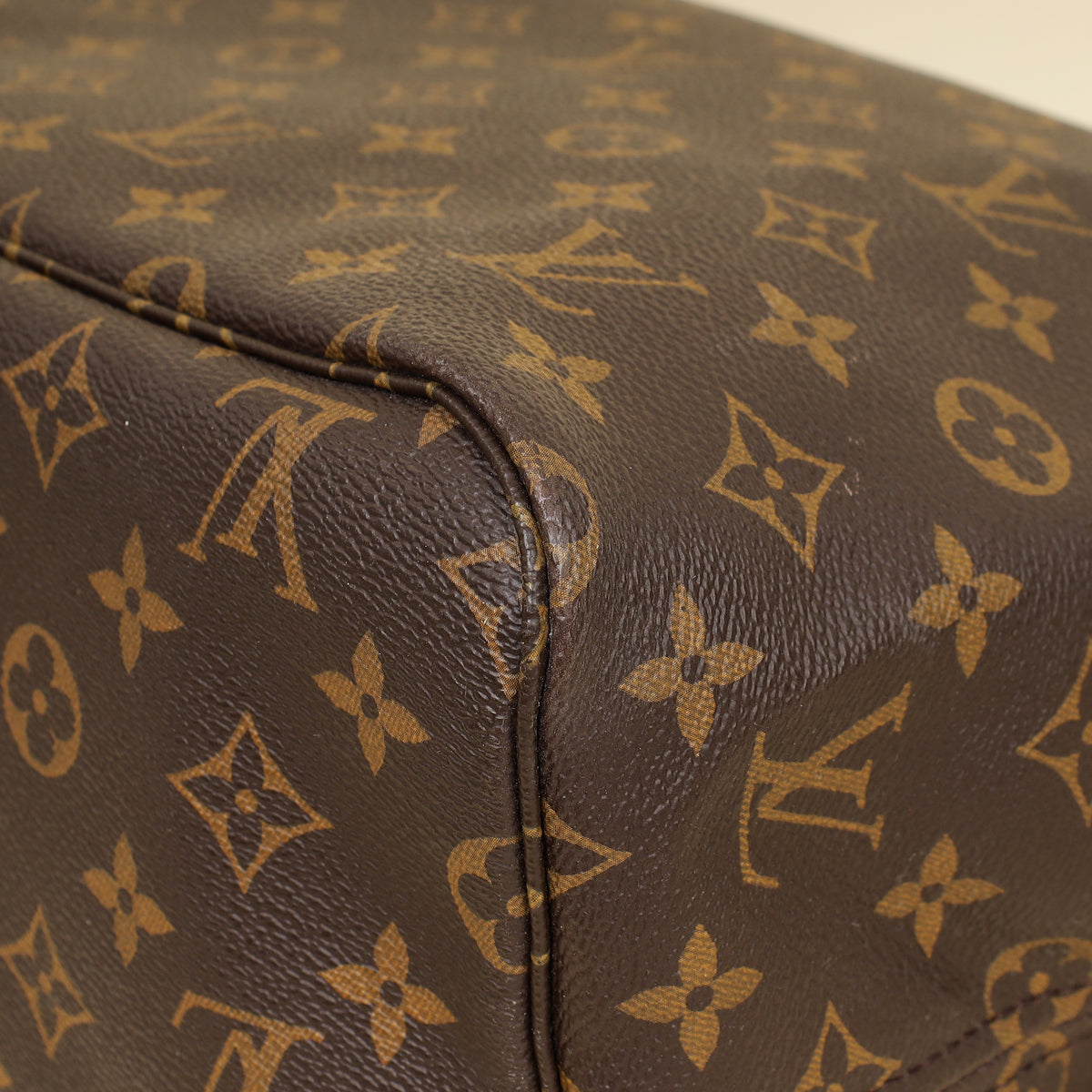 Louis Vuitton Monogram Neverfull GM Bag w/ MJ Initials