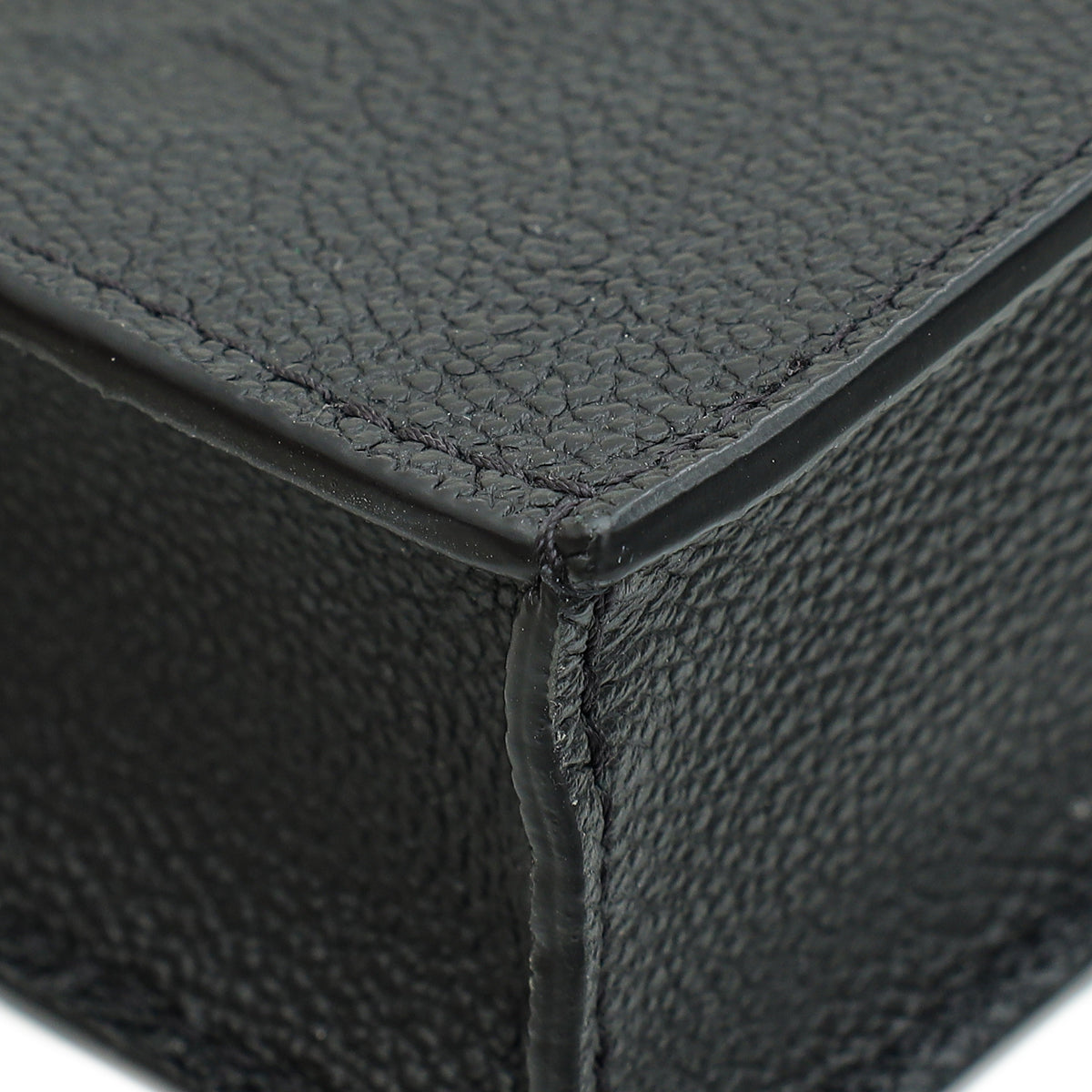 Louis Vuitton Noir Monogram Empreinte Petit Sac Plat Bag