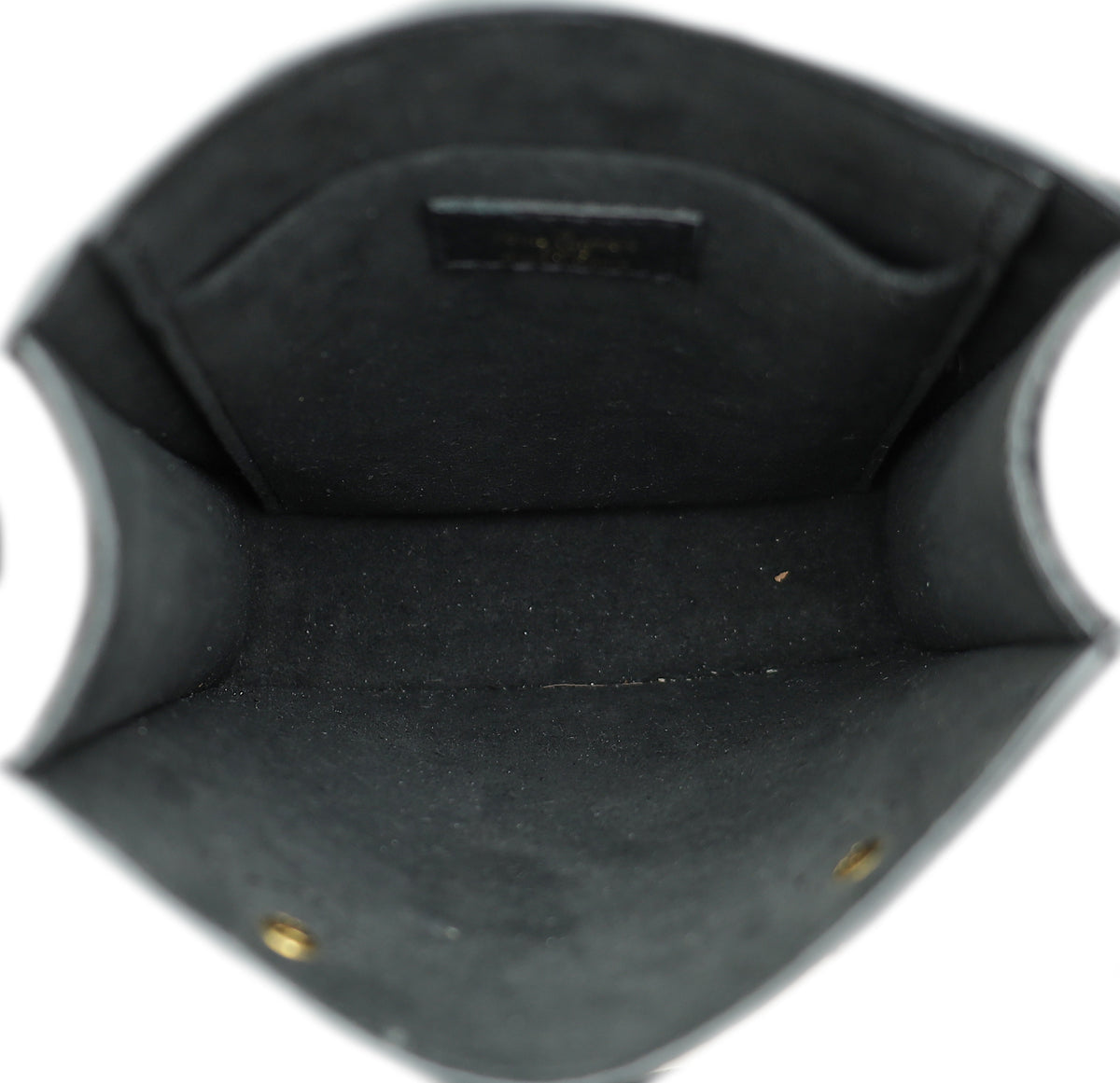 Louis Vuitton Noir Monogram Empreinte Petit Sac Plat Bag