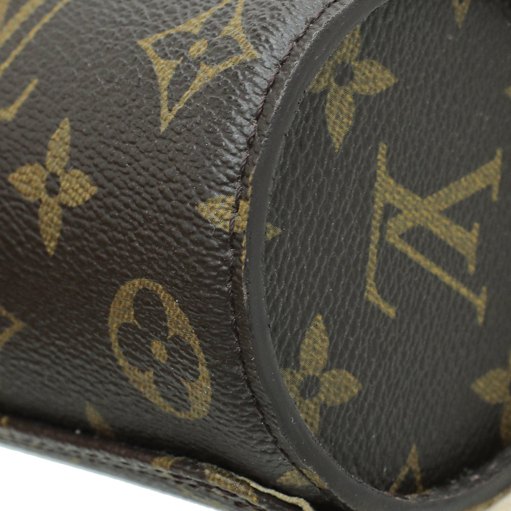 Louis Vuitton Brown Monogram 3 Watch Case