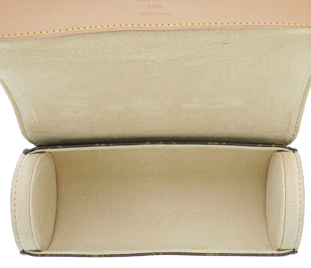 Louis Vuitton Brown Monogram 3 Watch Case