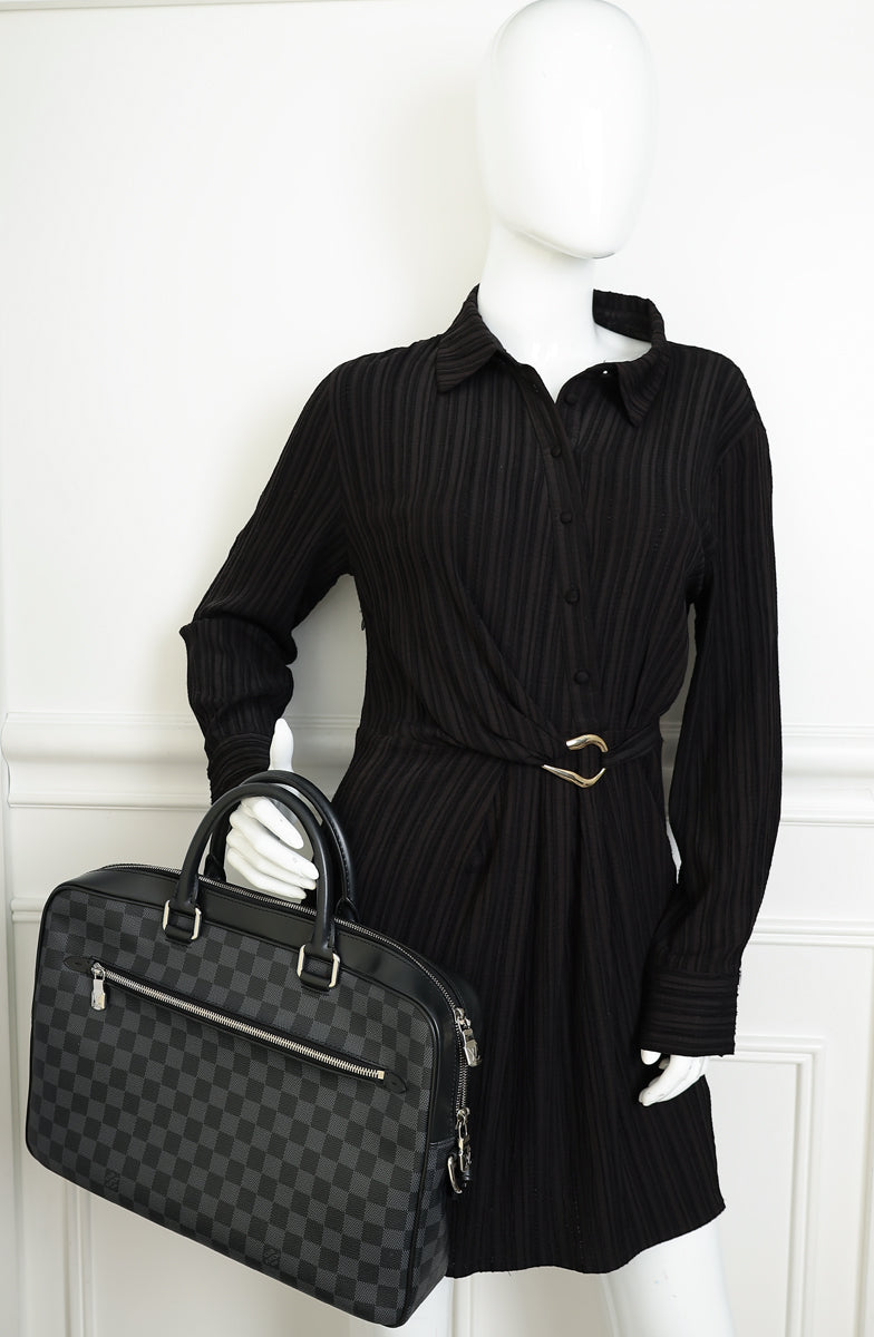 Louis Vuitton Damier Graphite Porte Documents Business MM NM Bag