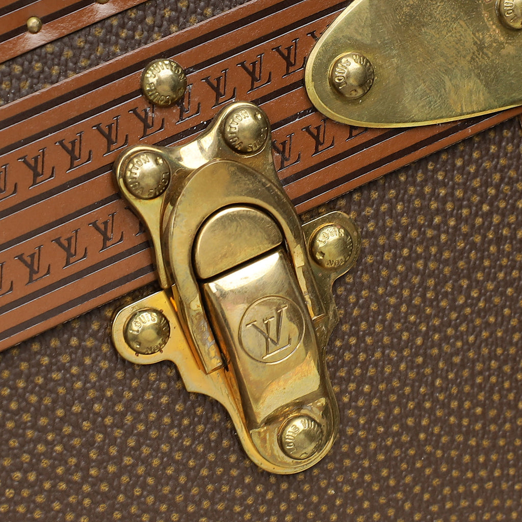 Louis Vuitton Brown Constellation Series Alzer 70 Shoe Trunk