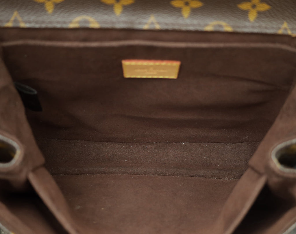 Louis Vuitton Brown Monogram Pochette Metis
