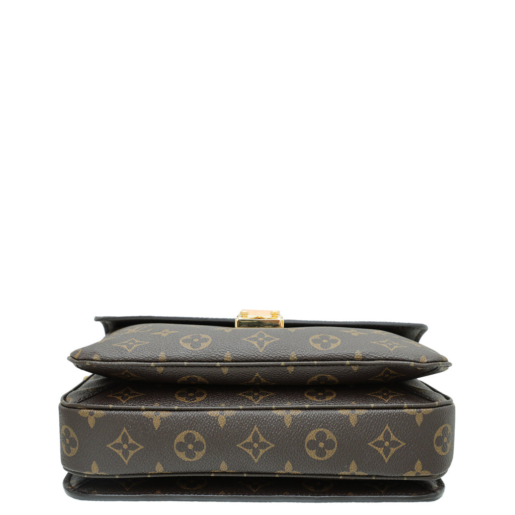 Louis Vuitton Brown Monogram Pochette Metis Bag