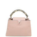 Louis Vuitton Magnolia Capucines MM Python Handle Bag