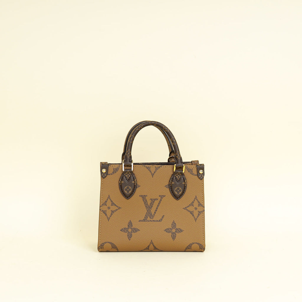 Louis Vuitton Brown Monogram Reverse Onthego BB Bag