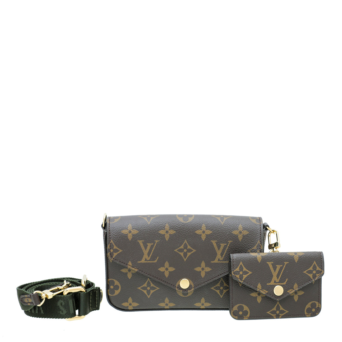 Louis Vuitton Monogram Felicie Strap & Go Pochette
