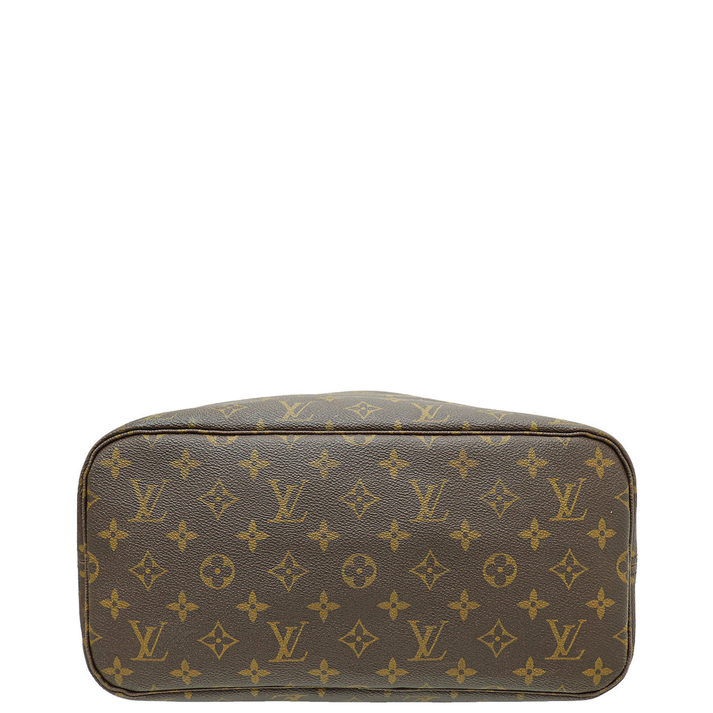 Louis Vuitton Brown Monogram Neverfull MM Bag