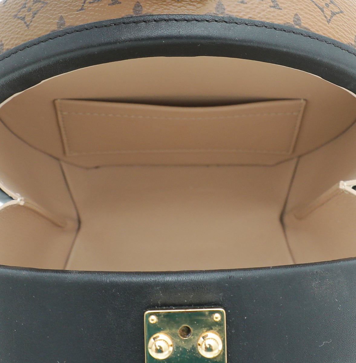 Loui Vuitton Monogram Black Petite Boite Chapeau Bag