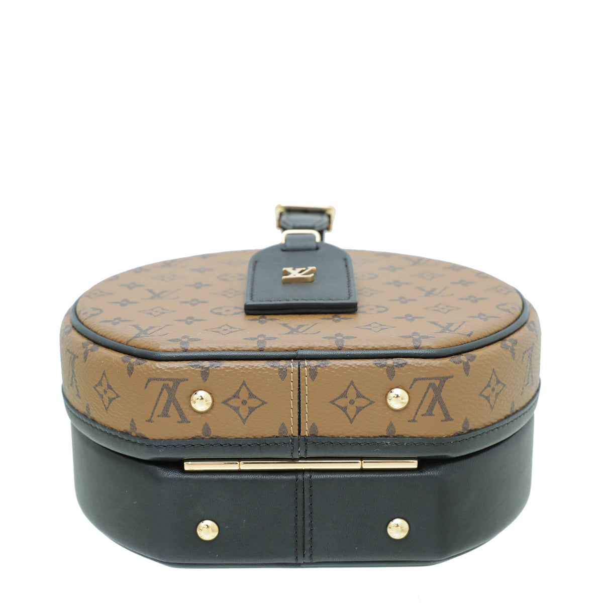 Loui Vuitton Monogram Black Petite Boite Chapeau Bag