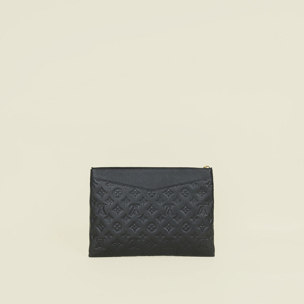 Louis Vuitton Black Monogram Empreinte Daily Pouch