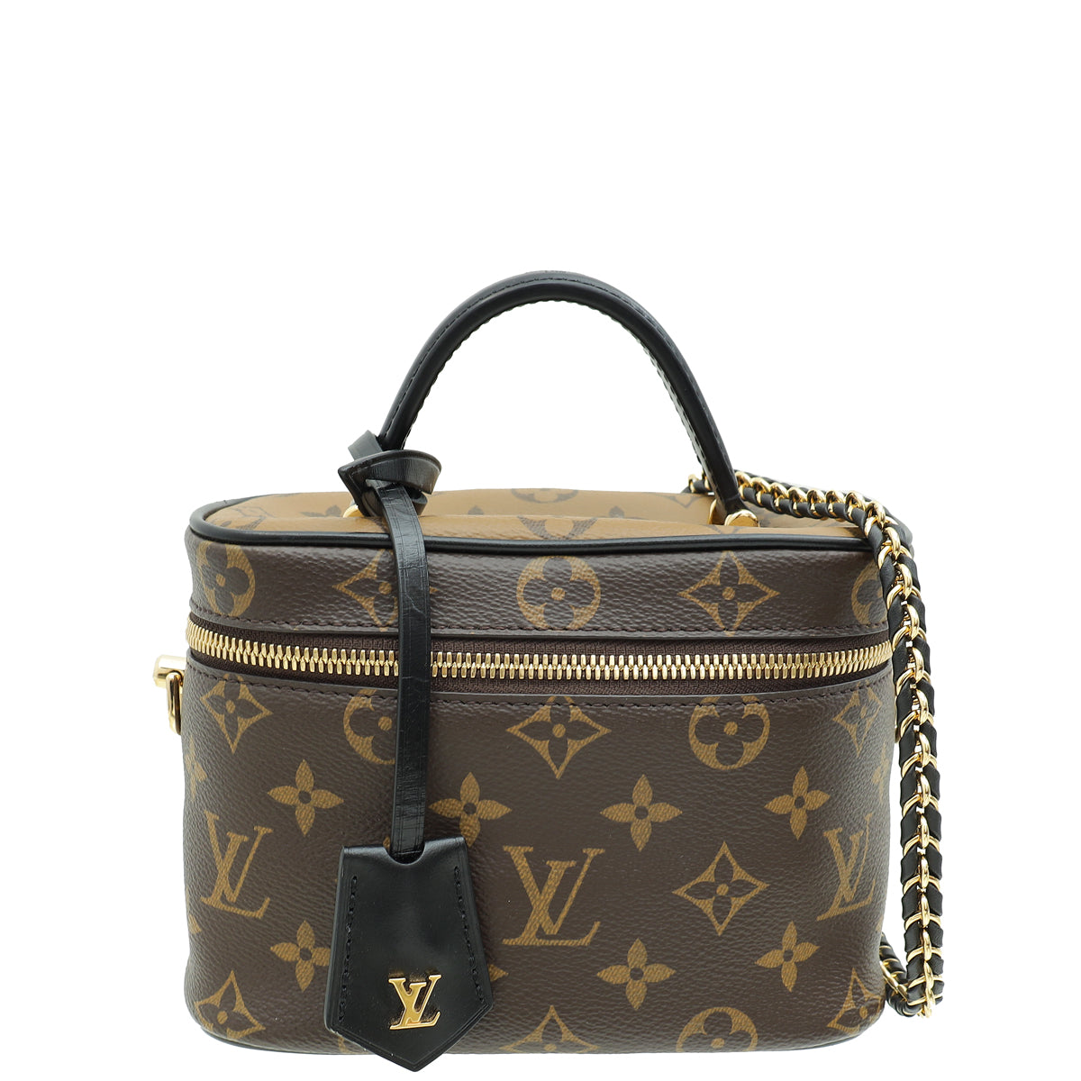 Louis Vuitton Bicolor Monogram/Reverse Vanity PM Case
