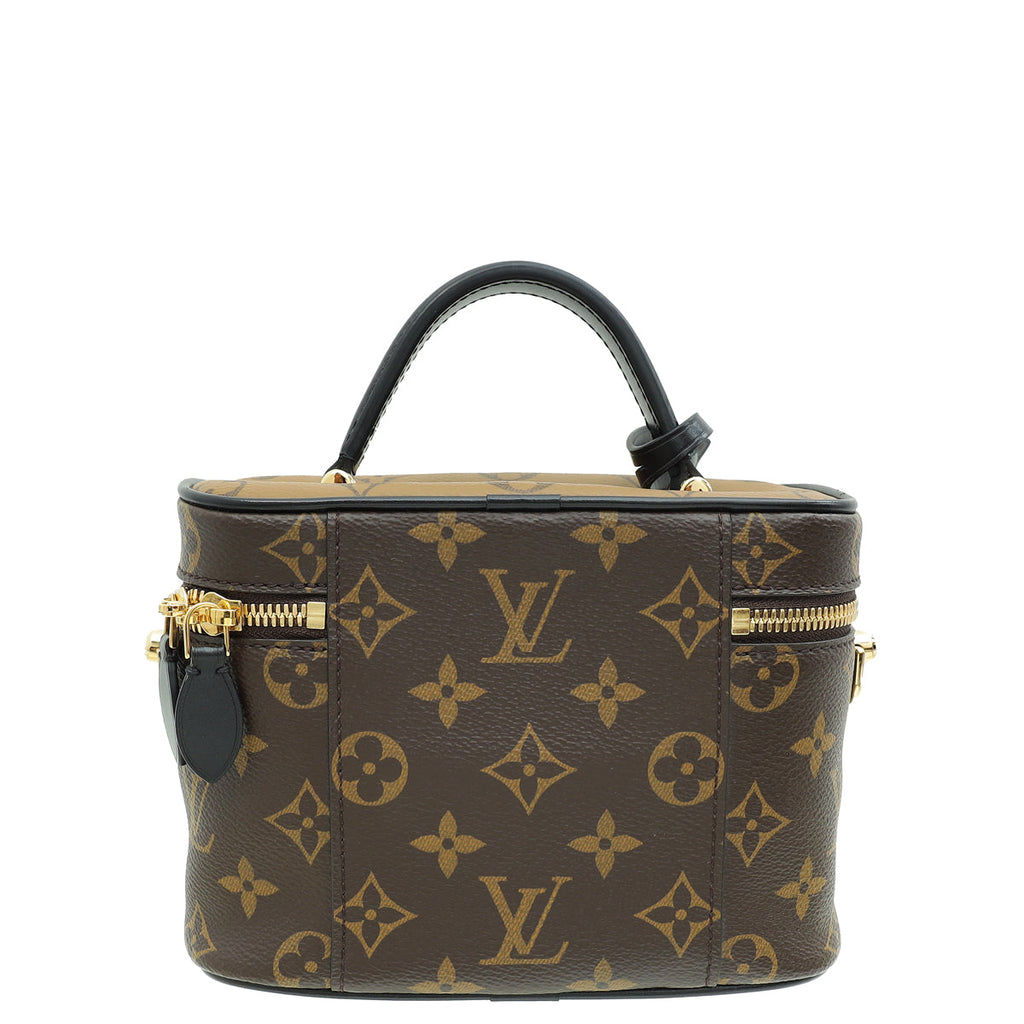 Louis Vuitton Bicolor Monogram/Reverse Vanity PM Case