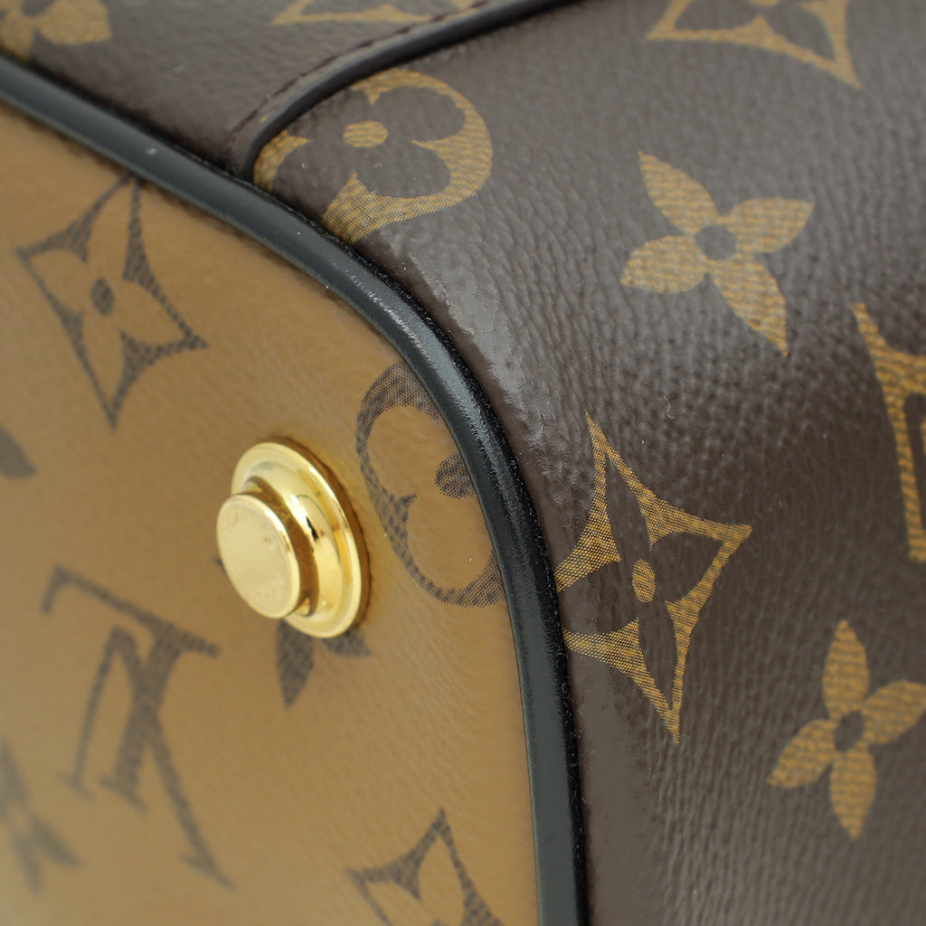 Louis Vuitton Bicolor Monogram/Reverse Vanity PM Case