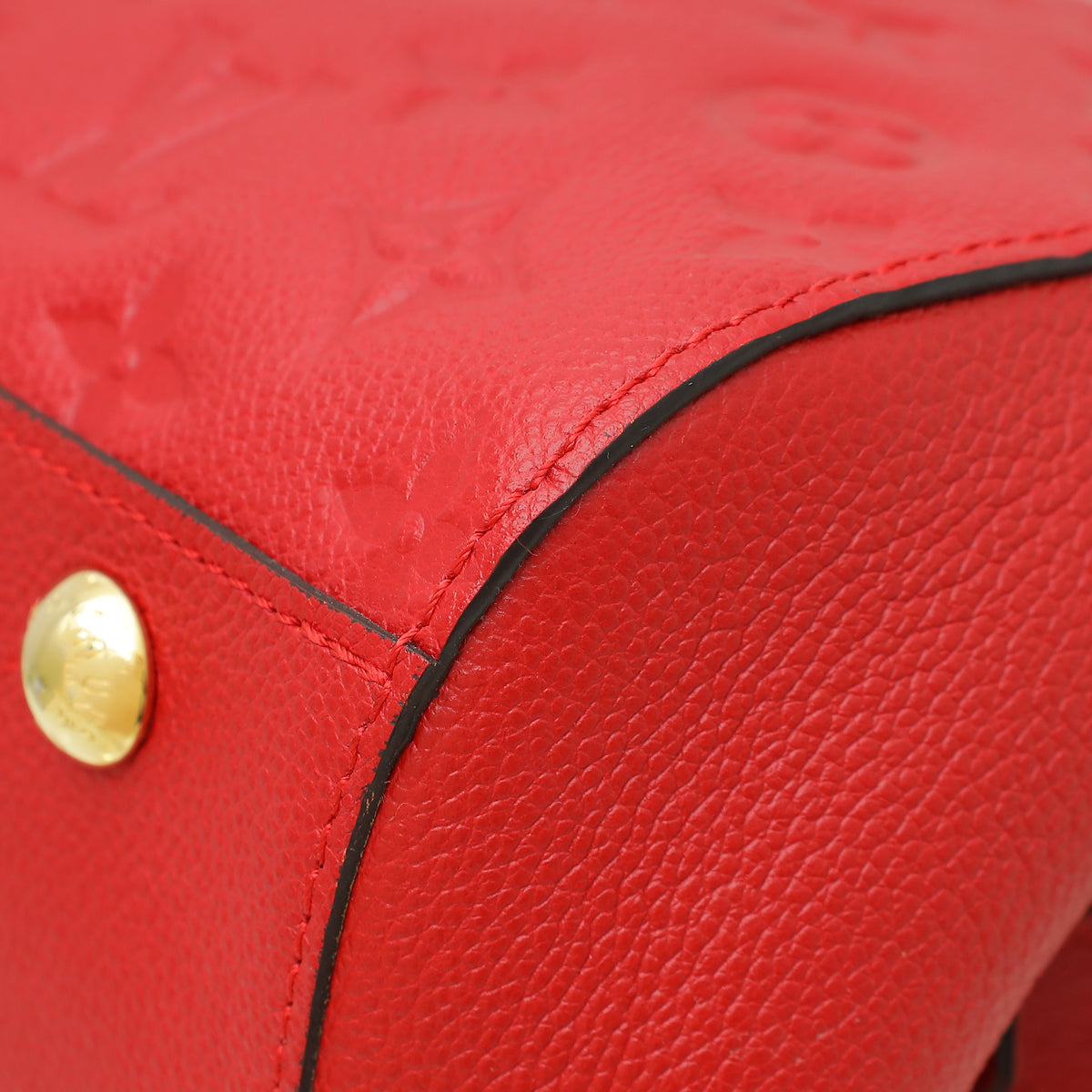 Louis Vuitton Cerise Monogram Empreinte Montaigne MM Bag