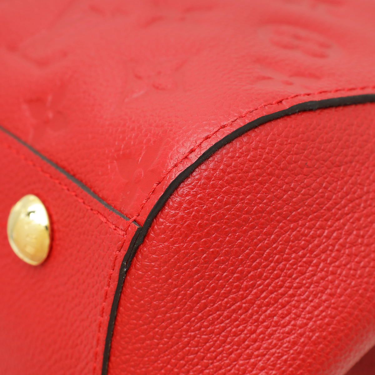 Louis Vuitton Cerise Monogram Empreinte Montaigne MM Bag